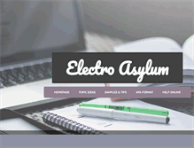 Tablet Screenshot of electroasylum.com